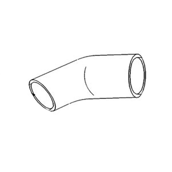 Aftermarket New Lower Radiator Hose Fits CaseIH Harvester Tractor Model 886 131422C1 - main